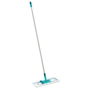 4006501550453 - Bodenwischer Profi micro duo 42 x 140 cm (B x H) Aluminium türkis grau 4006501550453 Leifheit