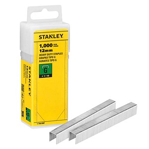 Klammern typ g 4 11 140 12 mm 1000 Stück - Stanley