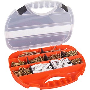 Schrauben- und Dübel-Sortiment 580-teilig