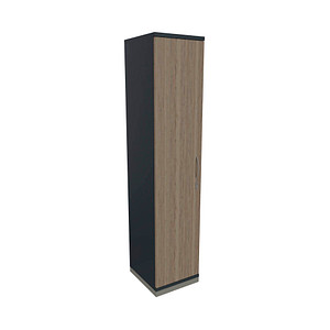 4260429764921 - fm Aktenschrank Sidney 4260429764921 lavagrau eiche 4 Fachböden 400 x 442 x 1869 cm