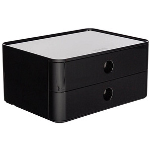 HAN Schubladenbox Smart Box ALLISON schwarz DIN A5 mit 2 Schubladen