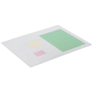 DURABLE Schreibtischunterlage Duraglas transparent Kunststoff 53,0 x 40,0 cm, 1 St.