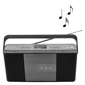 4005425012290 - Dab+ ukw Radio RCD1870SW mit CD-Player - Soundmaster 4005425012290 - Dab+ ukw Radio RCD1870SW mit CD-Player - Soundmaster
