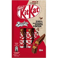 9 KitKat Singles Schokoriegel 9 KitKat Singles Schokoriegel