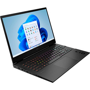 0197029058768 - OMEN by 17-ck1078ng i7-12800HX Notebook 439 cm (173 ) Quad HD Intel® Core i7 32 GB DDR5-SDRAM 1000 GB SSD NVIDIA GeForce RTX 3080 Ti Wi-Fi 6E (80211ax) Windows 11 Home Schwarz (72W65EA#ABD)