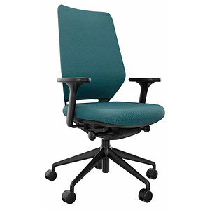 4260761570945 - Bürostuhl Asiento 4260761570945 Stoff blau Gestell schwarz 4260761570945 - Bürostuhl Asiento 4260761570945 Stoff blau Gestell schwarz