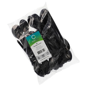 8717202976492 - Mehrweg-Besteck Papstar Löffel 50 St spülmaschinengeeignet recyclebar Bio-PP schwarz