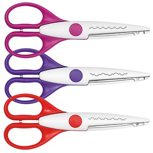 4003801033211 - Konturenscheren-Set Edelstahl rostfrei 16cm pink violett rot 4003801033211 3 Stück 4003801033211 - Konturenscheren-Set Edelstahl rostfrei 16cm pink violett rot 4003801033211 3 Stück