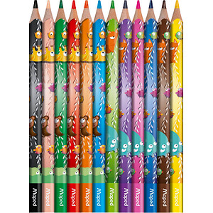 3154148637004 - JUNGLE fever Buntstifte farbsortiert 3154148637004 maped 12 Stück 3154148637004 - JUNGLE fever Buntstifte farbsortiert 3154148637004 maped 12 Stück