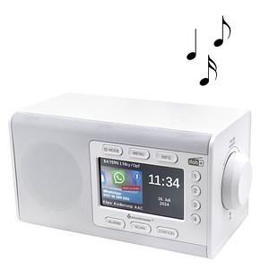 4005425012542 - Soundmaster DAB900WE ws Digialradio DAB+ UKW-RDSBluetooth4 Stationstasten 4005425012542 - Soundmaster DAB900WE ws Digialradio DAB+ UKW-RDSBluetooth4 Stationstasten