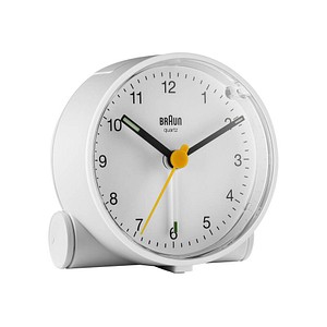Image of BRAUN Wecker BC 01 B weiß Kunststoff