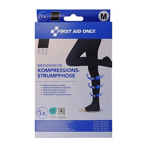 4027521537453 - Kompressionsstrumpfhose offene Spitze schwarz Größe SM 4027521537453 FIRST AID ONLY