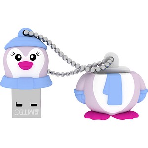 Image of EMTEC USB-Stick Animalitos Marine Lady Pinguin 16 GB