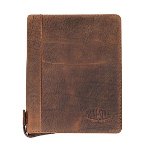 4021068301218 - Organizer Wick DIN A5 Leder braun Schlüsselring Papierklammer 4021068301218 30121