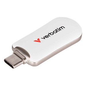 verbatim USB-Stick Plectra weiß 128 GB, 1 St.