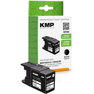 4011324371086 - Druckerpatrone B59BX 15244001 kompatibel zu brother LC-1280XLBK schwarz 4011324371086 KMP