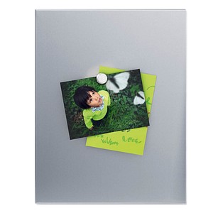 Magnettafel 30,0 x 40,0 cm silber