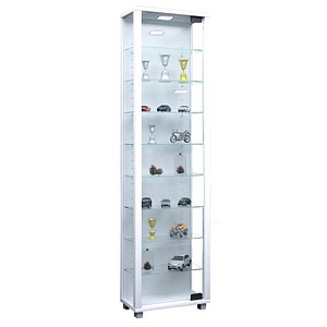 4051814345227 - my home Edana Maxi Vitrine weiß 8 Fachböden mit Beleuchtung 4051814345227 - my home Edana Maxi Vitrine weiß 8 Fachböden mit Beleuchtung