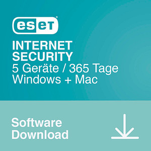 4260518141626 - ESET INTERNET SECURITY Sicherheitssoftware Vollversion (Download-Link)