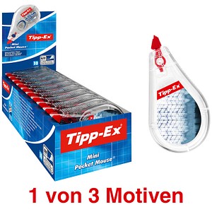 Tipp-Ex Korrekturroller Mini Pocket Mouse 5,0 mm