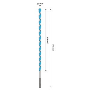 6949509245472 - AKTION BOSCH EXPERT HEX-9 Multi Construction Betonbohrer Ø 80 mm 1 St mit Prämie nach Registrierung 6949509245472 - AKTION BOSCH EXPERT HEX-9 Multi Construction Betonbohrer Ø 80 mm 1 St mit Prämie nach Registrierung