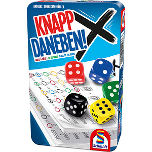 4001504514266 - 51426 Schmidt MBS Knapp daneben in Metalldose Würfelspiel 51426 4001504514266 4001504514266 - 51426 Schmidt MBS Knapp daneben in Metalldose Würfelspiel 51426 4001504514266
