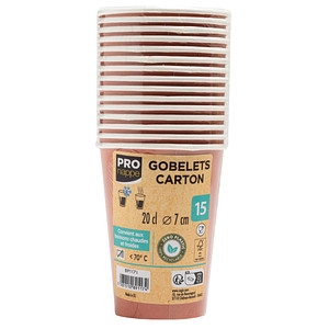 3281510891174 - 15 Einweg-Kaffeebecher 2000 ml 3281510891174 15 Stück