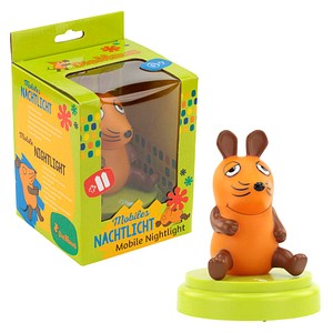 4013674011117 - Led Nachtlicht Die Maus - Süße Einschlafhilfe mit Touch Sensor Lampe - Ansmann