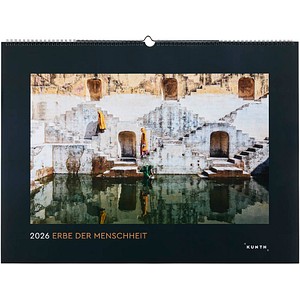 9783965914827 - Erbe der Menschheit - KUNTH Wandkalender 2026