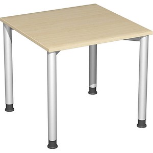 4038933002811 - Speed Office Schreibtisch Rechteckig Ahorn 800 (B) x 800 (T) x 800 (H) mm MFC (Melaminbeschichtete Spanplatte) 4038933002811 - Speed Office Schreibtisch Rechteckig Ahorn 800 (B) x 800 (T) x 800 (H) mm MFC (Melaminbeschichtete Spanplatte)