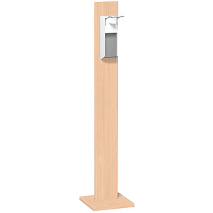 4038933537177 - Desinfektionsspender stehend S-HS-B buche Holz Aluminium 10 l 4038933537177 - Desinfektionsspender stehend S-HS-B buche Holz Aluminium 10 l