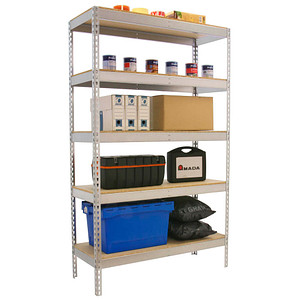 Simonrack Schwerlast-Weitspannregal SIMONFORTE CHIPBOARD 8435104951156 silber 150,0 x 45,0 x 200,0 cm