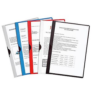 25 Klemmhefter farbsortiert DIN A4