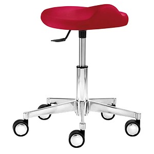 myXPERT - Comfortsitz Arbeitshocker rot