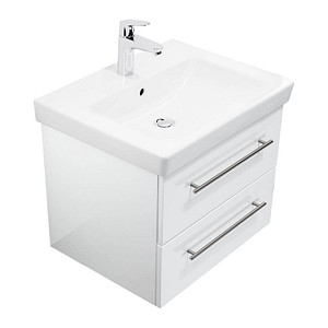 Waschtischunterschrank Subway weiß