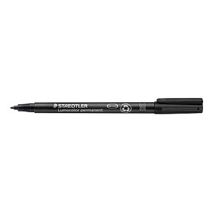 4007817332221 - Folienstift M schwarz 10 mm permanent 4007817332221 Staedtler (Lumocolor) 10 Stück