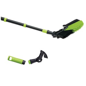 4250560512284 - Nölle - Nlle Dreiecksbesen (mit Teleskopstiel Synthetik abwinkelbarer Kopf) 281074