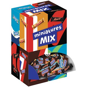 Miniatures® Mix Schokoriegel 3,0 kg, 99 St. - Büroshop24