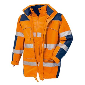 4031301029632 - Herren Warnjacke TORONTO orange Größe 3XL 4031301029632 Texxor
