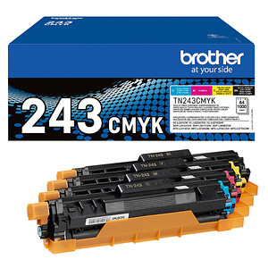 Brother TN-243CMYK MCVP 03 Noir(e) / Cyan / Magenta / Jaune Value Pack
