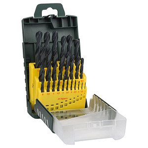 BOSCH Metallbohrer-Set HSS-R, 25-teilig