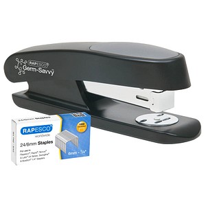 Rapesco Bürohefter ECO Sting Ray 1482, schwarz, 20 Blatt 5018505015486 Rapesco