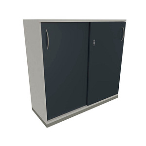 4260429765706 - fm Schiebetürenschrank Sidney 4260429765706 weiß lavagrau 2 Fachböden 1200 x 442 x 1133 cm 4260429765706 - fm Schiebetürenschrank Sidney 4260429765706 weiß lavagrau 2 Fachböden 1200 x 442 x 1133 cm