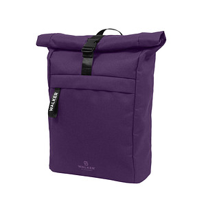 9002638234919 - Rucksack Roll Top Purple Velvet 9002638234919 WALKER CLASSIC