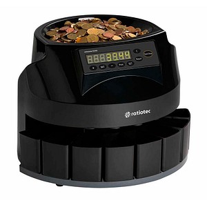 RATIOTEC CS50 - Geldzählmaschine, Münzenzähler- Münzensortierer
