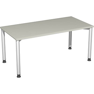 4038933002972 - Speed Office Schreibtisch Rechteckig Hellgrau 1600 (B) x 800 (T) x 800 (H) mm MFC (Melaminbeschichtete Spanplatte) 4038933002972 - Speed Office Schreibtisch Rechteckig Hellgrau 1600 (B) x 800 (T) x 800 (H) mm MFC (Melaminbeschichtete Spanplatte)