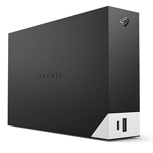 Seagate One Touch Hub 4 TB externe HDD-Festplatte schwarz, weiß