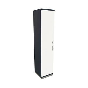 4260429764686 - fm Aktenschrank Sidney 4260429764686 lavagrau weiß 4 Fachböden 400 x 442 x 1869 cm 4260429764686 - fm Aktenschrank Sidney 4260429764686 lavagrau weiß 4 Fachböden 400 x 442 x 1869 cm