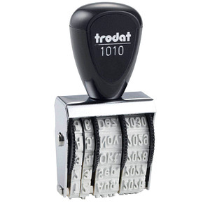0092399541318 - Datumstempel Classic 1010 Metall Kunststoff Schrifthöhe (Datum) 4mm 0092399541318 Trodat 0092399541318 - Datumstempel Classic 1010 Metall Kunststoff Schrifthöhe (Datum) 4mm 0092399541318 Trodat
