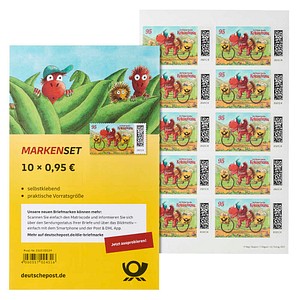 4050357024316 - Porto ab 2025 095 ? Briefmarken Der kleine Drache Kokosnuss selbstklebend 4050357024316 10 Stück